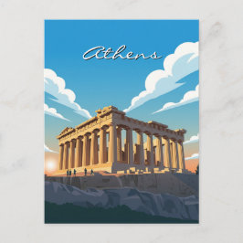 Athens Parthenon Briefkaart