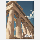 Athens Parthenon Magneet (Voorkant)