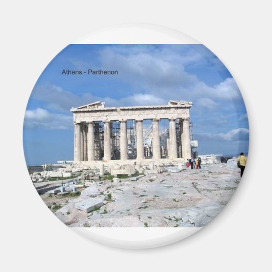 Athens Parthenon Magneet (Voorkant)