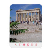 Athens Parthenon panoramisch uitzicht koelkastmagn Magneet (Verticaal)