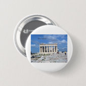 Athens Parthenon Ronde Button 5,7 Cm (Voorkant /achterkant)