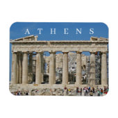 Athens Parthenon uitzicht koelkastmagneet Magneet (Horizontaal)