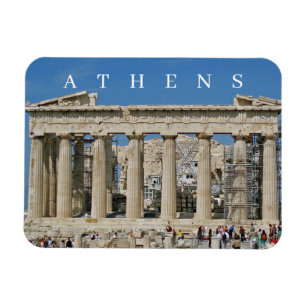 Athens Parthenon uitzicht koelkastmagneet Magneet