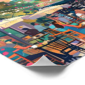 Athens Print Athens Illustration Greece Travel Pos (Hoek)