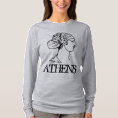 ATHENS, shirten reizen, tekst toevoegen T-shirt (Voorkant)