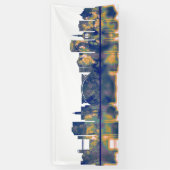 Athens Skyline Spandoek (Verticaal)
