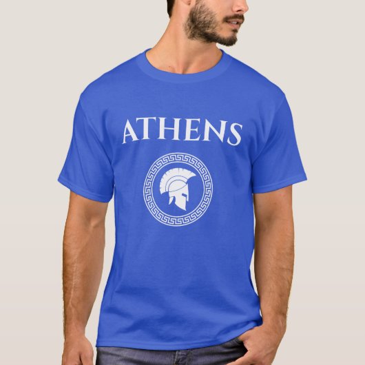 Athens Spartaan T-shirt (Voorkant)
