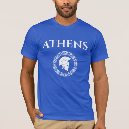Athens Spartaan T-shirt (Voorkant)