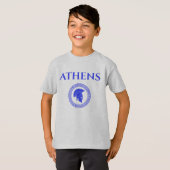 Athens Spartaan T-shirt (Voorkant volledig)