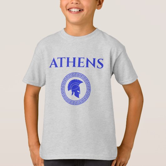 Athens Spartaan T-shirt (Voorkant)