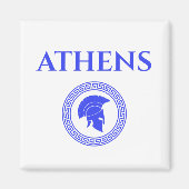 Athens Spartan Magneet (Voorkant)