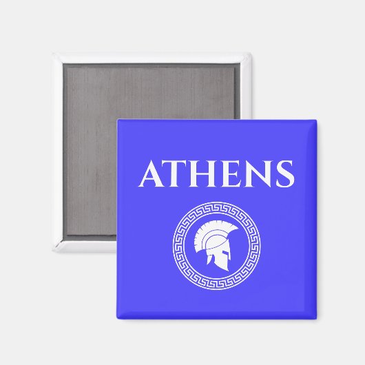 Athens Spartan Magneet (Voorkant / Achterkant)