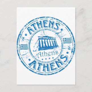 Athens Stamp Briefkaart