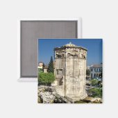 Athens-toren Magneet (Voorkant / Achterkant)
