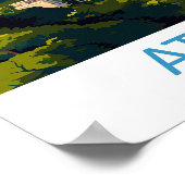 Athens Travel Print Wall Art Athens Greece Wall Ha (Hoek)