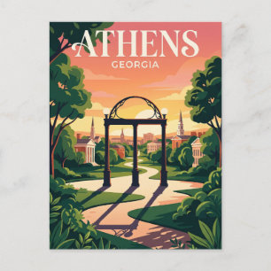 Athens USA Briefkaart