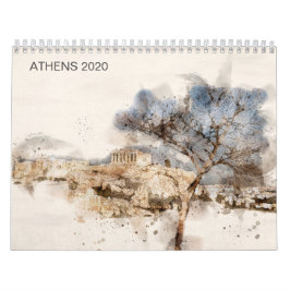 ATHENS WATERVERVEN CALENDAR KALENDER