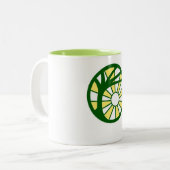 Atheopaganisme Mok met twee tonen (alleen Sy, Mbol (Voorkant links)