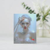 Ätherisch Elegante Schönheit im Pastellglanz Briefkaart (Staand voorkant)