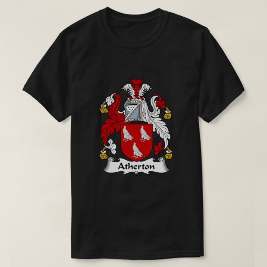 Atherton Coat of Arms - Family Crest Shirt Essenti (Design voorkant)