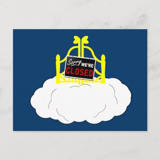 Athiest Briefkaart (Voorkant)