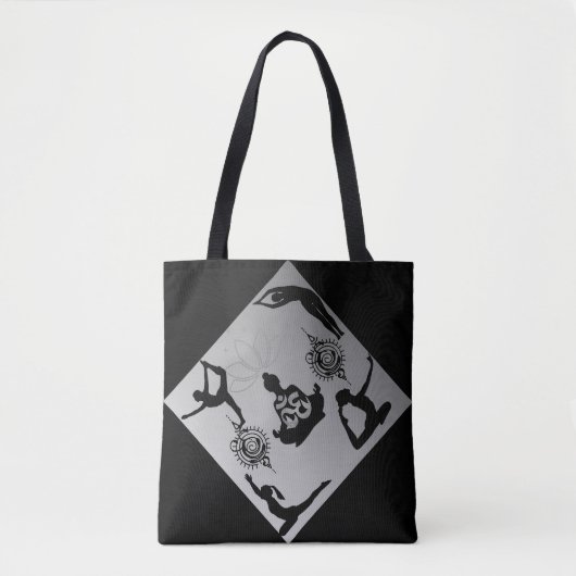 Athleisure Yogafashion ActiveWearStyle MindfulMove Tote Bag (Voorkant)