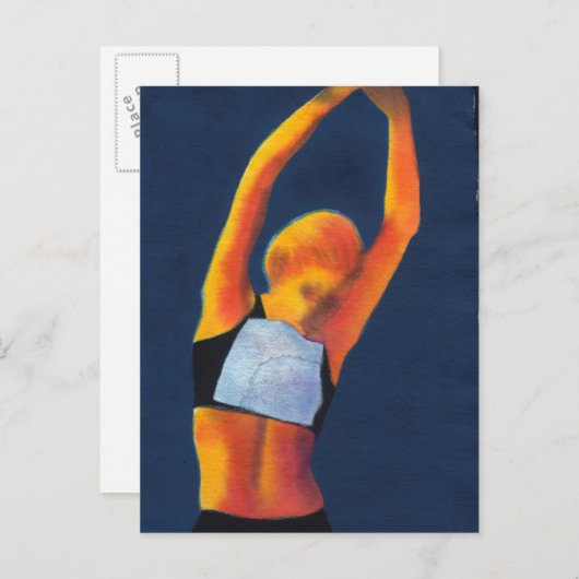 Athlete 2011 briefkaart (Voorkant / Achterkant)