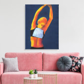 Athlete 2011 canvas afdruk (Insitu (Woonkamer))