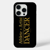 Athlete + Artist = Dancer Case-Mate iPhone Case (Achterkant)