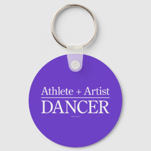Athlete + Artist = Dancer Sleutelhanger