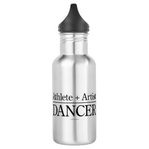 Athlete + Artist = Dancer Waterfles