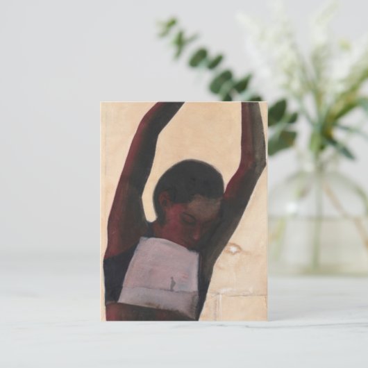 Athlete Briefkaart (Staand voorkant)