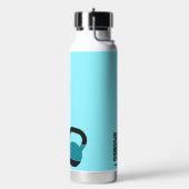 Athlete Fitness Coach Kettlebell Fuel Your Fire Waterfles (Links)