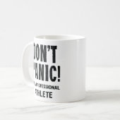 Athlete Funny Gift Koffiemok (Voorkant links)