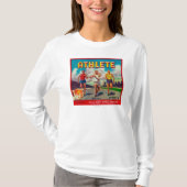 Athlete merk Citrus Crate Label T-shirt (Voorkant)