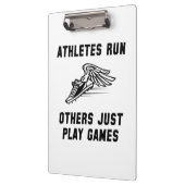 Athletes Run Klembord (Links)