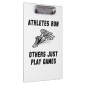 Athletes Run Klembord (Rechts)