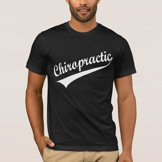 Athletic Chiropractic Dark Shirt (Voorkant)