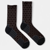 Athletic Crew Sock Bruin Café Lattes Classic Sokken (Rechts)