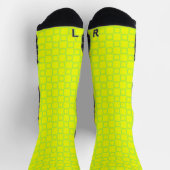 Athletic Crew Sock Geel Limoen Classic Design Sokken (Top)