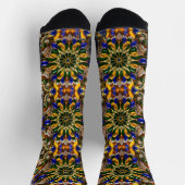 Athletic Crew Sock met Brazilië Kleuren Sokken (Top)