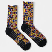 Athletic Crew Sock met Colombiaanse kleuren Sokken (Rechts)