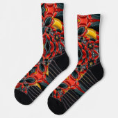 Athletic Crew Sock met Duitsland Kleuren Sokken (Links)