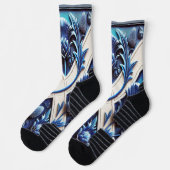 Athletic Crew Sock met Schots Thistles Design Sokken (Links)