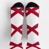 Athletic Crew Sock met vlag van Alabama, VS Sokken (Top)