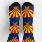 Athletic Crew Sock met vlag van Arizona, Verenigde Sokken (Top)