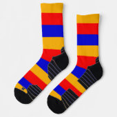 Athletic Crew Sock met vlag van Armenië Sokken (Links)