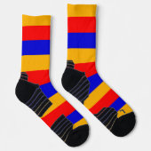 Athletic Crew Sock met vlag van Armenië Sokken (Rechts)