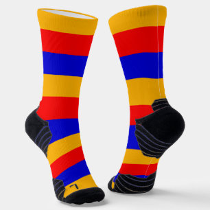 Athletic Crew Sock met vlag van Armenië Sokken