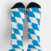 Athletic Crew Sock met vlag van Beieren, Duitsland Sokken (Top)